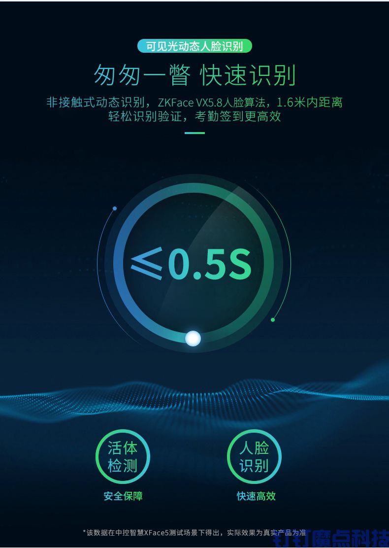 中控xface50动态考勤机(图4)