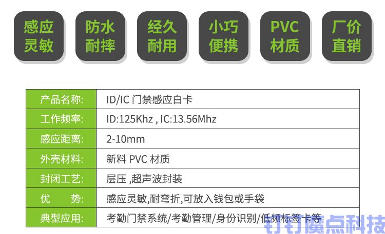 ID门禁卡IC卡(图2)